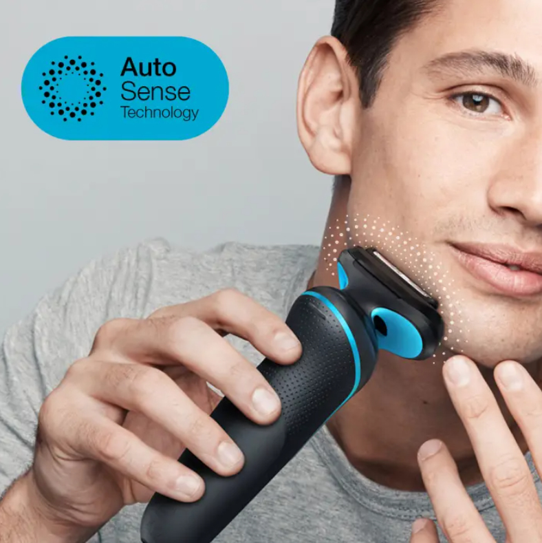 Braun Series 5 51-M4500cs Folie shaver Sort, Blå Braun Series 5 51-M4500cs Folie shaver Sort, Blå - Image 4