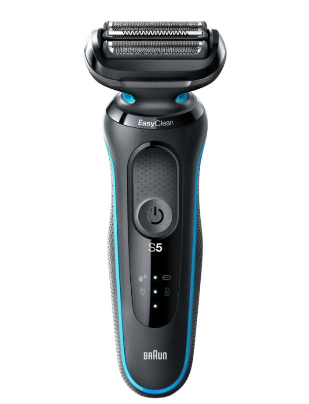 Braun Series 5 51-M4500cs Folie shaver Sort, Blå Braun Series 5 51-M4500cs Folie shaver Sort, Blå