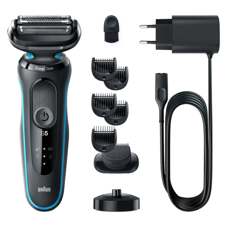 Braun Series 5 51-M4500cs Folie shaver Sort, Blå Braun Series 5 51-M4500cs Folie shaver Sort, Blå - Image 6