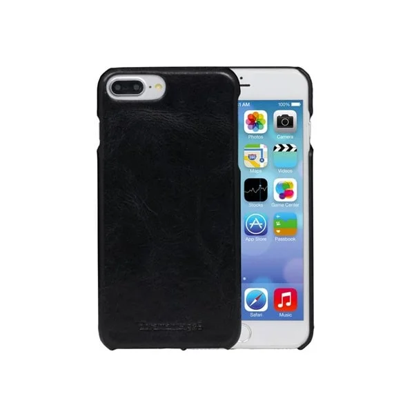 dbramante1928 Tune læder bagcover til iPhone 6P/7P/8P. Sort. dbramante1928 Tune læder bagcover til iPhone 6P/7P/8P. Sort. - Image 2