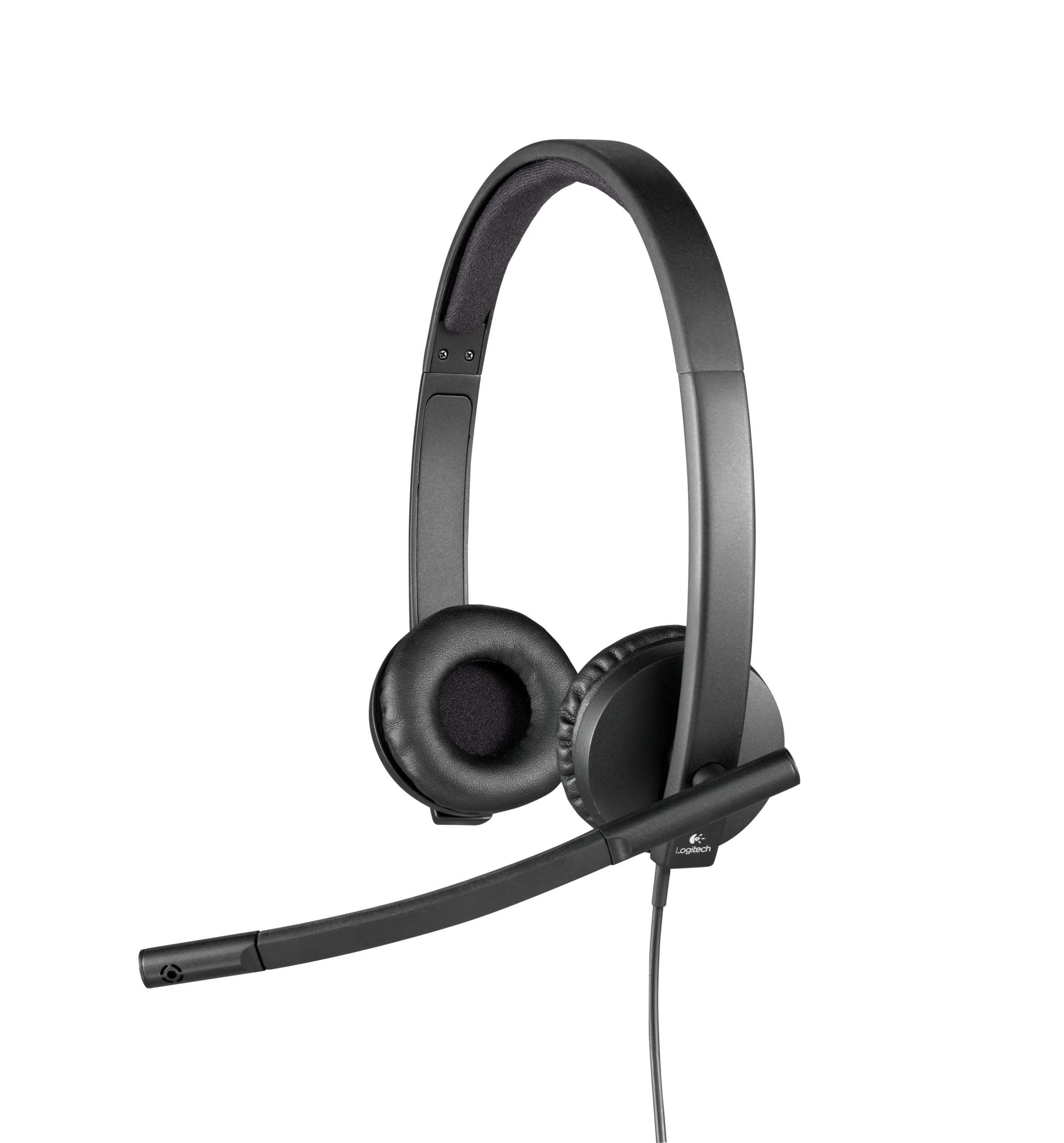Logitech H570e Kablet USB Headset. Sort. Logitech H570e Kablet USB Headset. Sort. - Billede 3