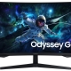 Samsung S32CG554EU LED display 81,3 cm (32") 2560 x 1440 pixel Wide Quad HD Sort Mobil, PC og tablet tilbehør