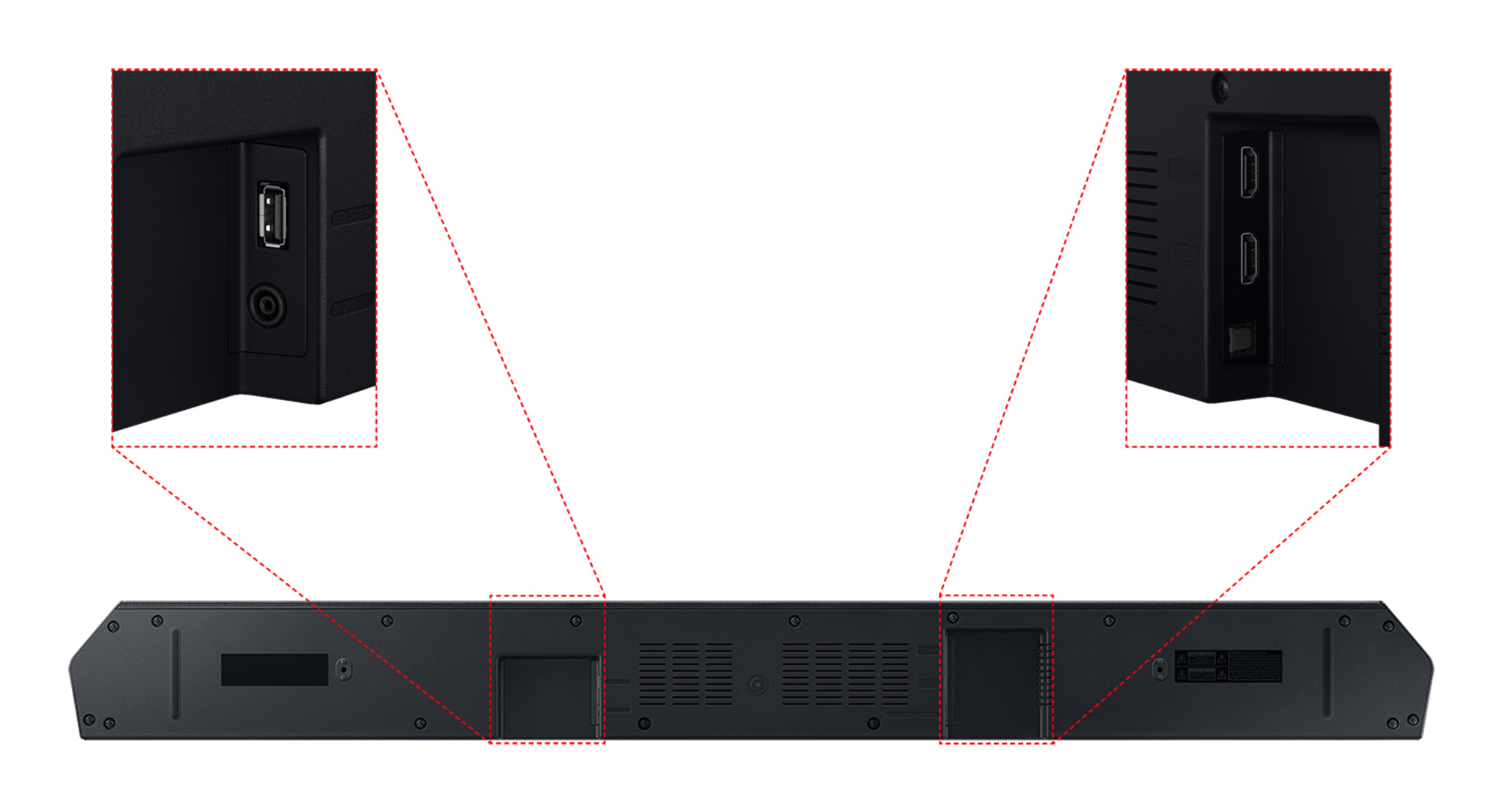 Samsung HW-Q600C Sort 3.1.2 kanaler 34 W Samsung HW-Q600C Sort 3.1.2 kanaler 34 W - Image 5