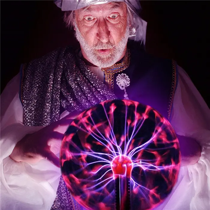 Stor Magisk Plasma Lampe. Reagerer på berøring og lyd! 15cm / 24cm. Stor Magisk Plasma Lampe. Reagerer på berøring og lyd! 15cm / 24cm. - Image 5