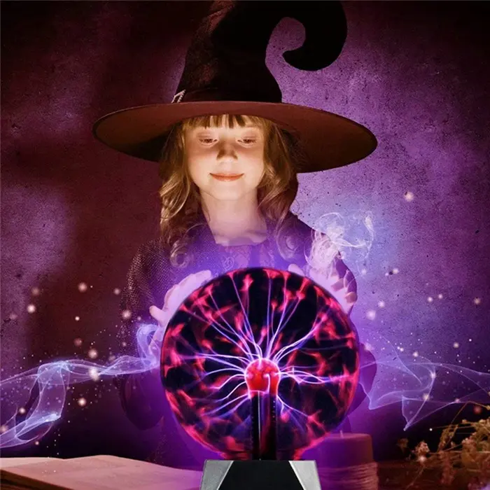 Stor Magisk Plasma Lampe. Reagerer på berøring og lyd! 15cm / 24cm. Stor Magisk Plasma Lampe. Reagerer på berøring og lyd! 15cm / 24cm. - Image 7