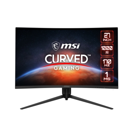 MSI G271CQPDE E2 computerskærm 68,6 cm (27") 2560 x 1440 pixel Wide Quad HD LED Sort Mobil, PC og tablet tilbehør