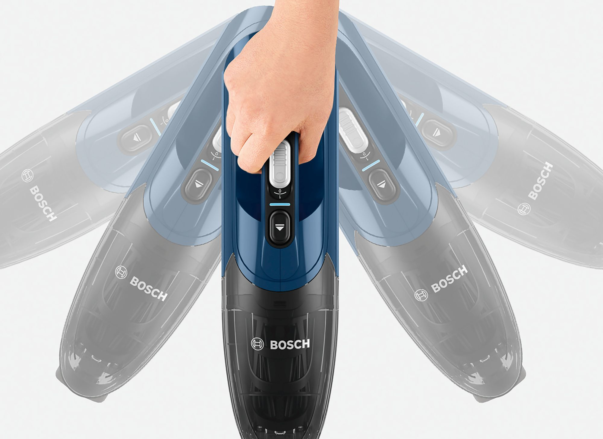 Bosch Serie 2 BBHF216 stav støvsuger & elektrisk kost 2-i-1 stangstøvsuger Batteri Dry Poseløs Blå Bosch Serie 2 BBHF216 stav støvsuger & elektrisk kost 2-i-1 stangstøvsuger Batteri Dry Poseløs Blå - Image 5