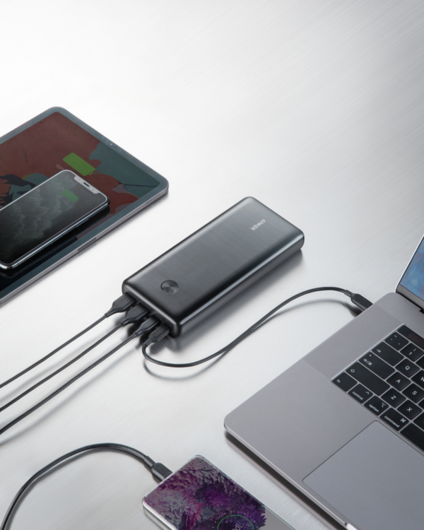 Anker PowerCore III Elite 25600 Powerbank. 25600mAh. Sort - Image 6