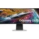 Samsung G95SC computerskærm 124,5 cm (49") 5120 x 1440 pixel Dual QHD OLED Sølv Mobil, PC og tablet tilbehør