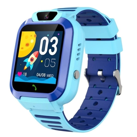 DH11 4G Børne Smartwatch. Smartur til børn med Videokald mm. Blå