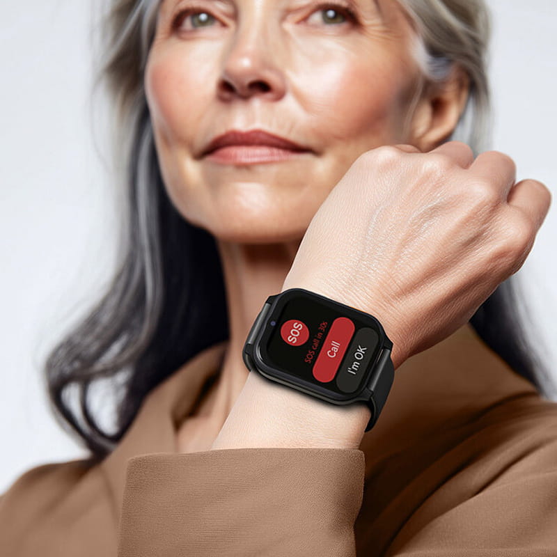 Senior Smartwatch med 4G, GPS, SOS & Faldalarm – Garett Vita 4G Sort Senior Smartwatch med 4G, GPS, SOS & Faldalarm – Garett Vita 4G Sort - Billede 11
