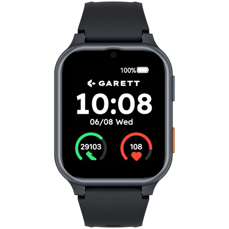 Senior Smartwatch med 4G, GPS, SOS & Faldalarm – Garett Vita 4G Sort Senior Smartwatch med 4G, GPS, SOS & Faldalarm – Garett Vita 4G Sort - Billede 3