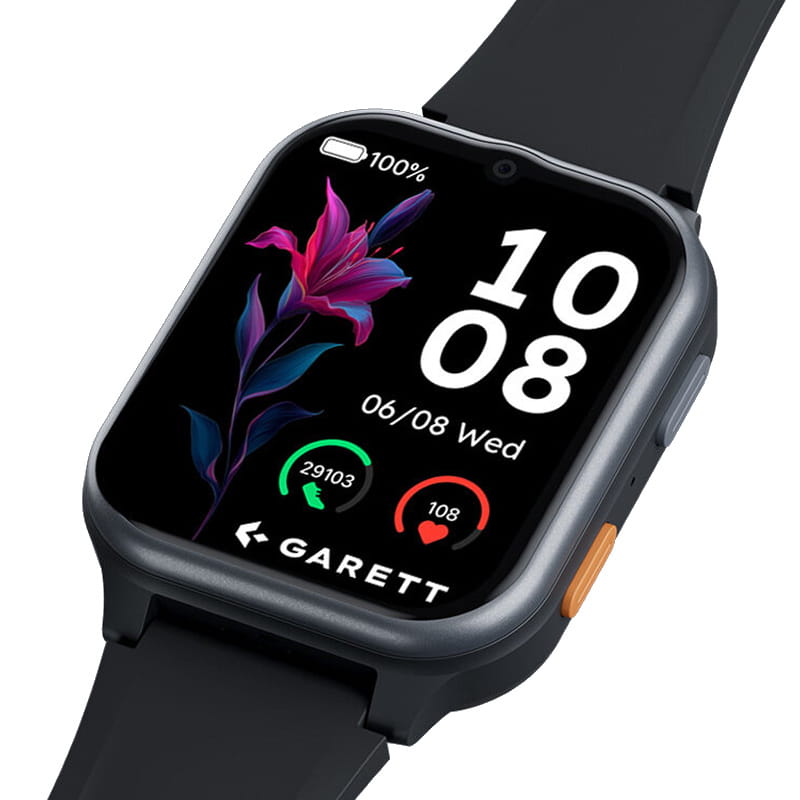 Senior Smartwatch med 4G, GPS, SOS & Faldalarm – Garett Vita 4G Sort Senior Smartwatch med 4G, GPS, SOS & Faldalarm – Garett Vita 4G Sort - Billede 7