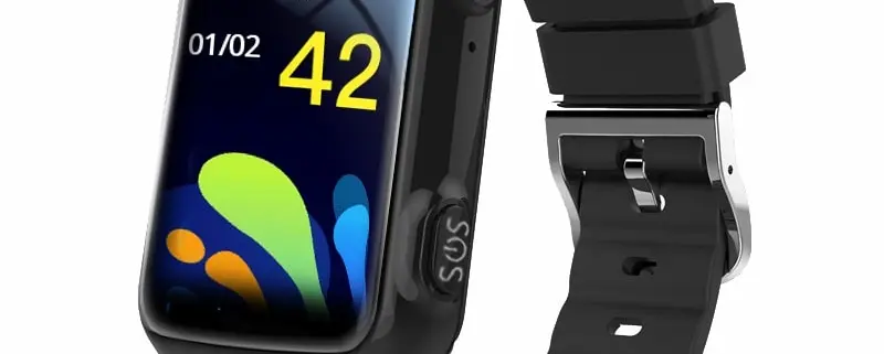 GS20 GPS Smartwatch. 4G, SOS-knap, Geo-Track, Skridttæller.