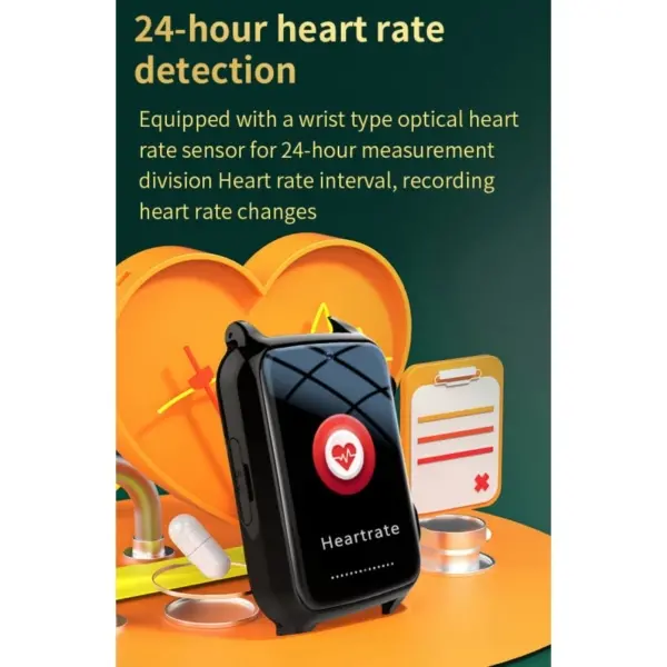 GS20 GPS Smartwatch med 4G, SOS-knap, Geo-Tracking, Skridttæller mm. - Image 7