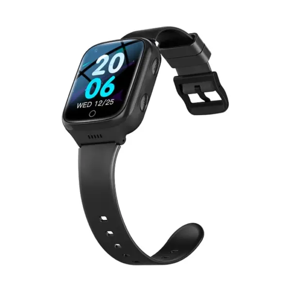 K9L GPS Smartwatch med 4G. Ur med Geo-hegn & faldealarm. Sort.