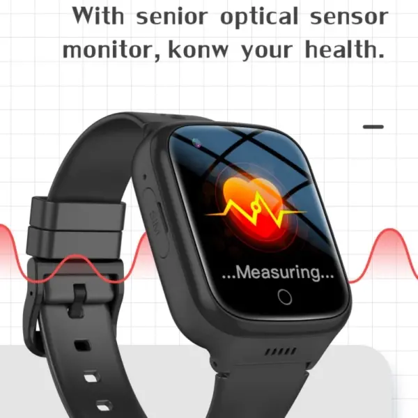 K9L GPS Smartwatch med 4G. Smartwatch med Geo-hegn, faldealarm mm. - Image 8