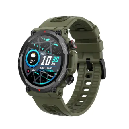 S56T Touch Screen Smartwatch. IP67 Bluetooth Aktivitets ur. Jungle Green