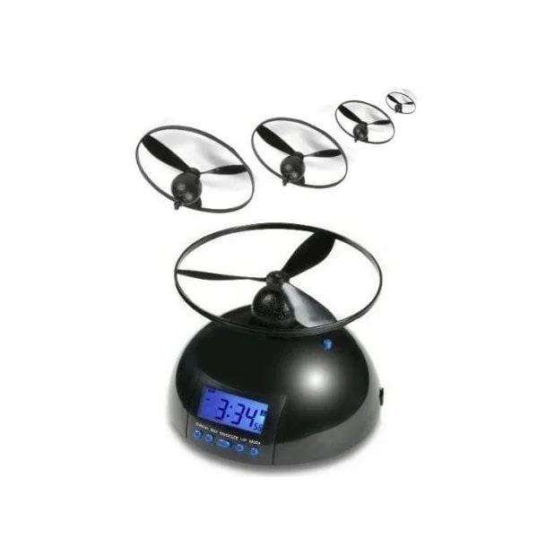 Flyvende vækkeur med propel der ”stikker af”. Flyvende vækkeur med propel der ”stikker af”. - Image 3