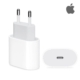 Original Apple USB-C oplader. MHJE3ZM/A. 20W. Bestil her