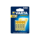 Varta Superlife AAA Kul-Zink Batterier 1,5V 4 stk. Varta Superlife AAA Kul-Zink Batterier 4 stk. 1,5V