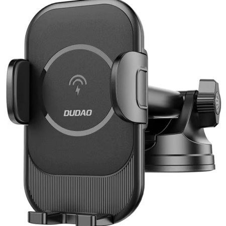 Dudao F3Pro+ Trådløs Biloplader med Sugekop. 15W. Sort