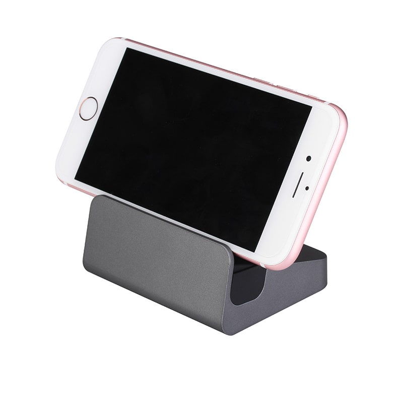 iPad Dock. Elegant Bordlader til både iPads og iPhones. Grå iPad Dock. Elegant Bordlader til både iPads og iPhones. Grå - Image 5