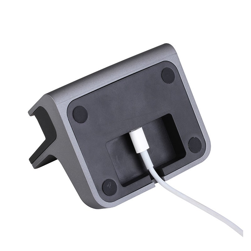 iPad Dock. Elegant Bordlader til både iPads og iPhones. Grå iPad Dock. Elegant Bordlader til både iPads og iPhones. Grå - Image 6