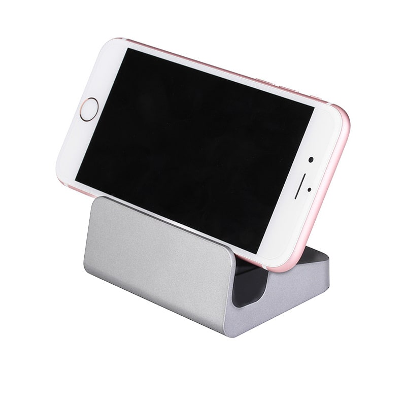 iPad Dock. Elegant Bordlader til både iPads og iPhones. Silver iPad Dock. Elegant Bordlader til både iPads og iPhones. Silver - Image 3