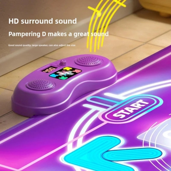 Interaktiv Dansemåtte med Bluetooth. Sjov, Musik og Bevægelse for Børn - Image 9