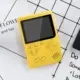 Retro håndholdt spillekonsol med 400 klassiske spil. Gul.