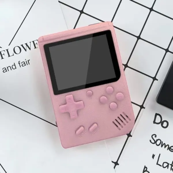 Sjov Retro håndholdt spillekonsol med 400 klassiske spil.