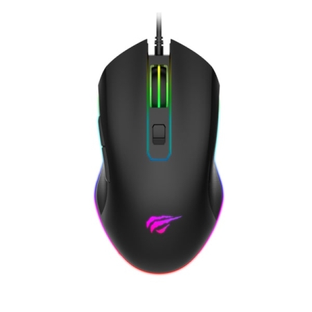 HAVIT RGB optisk gaming mus med LED lys. HV-MS804.