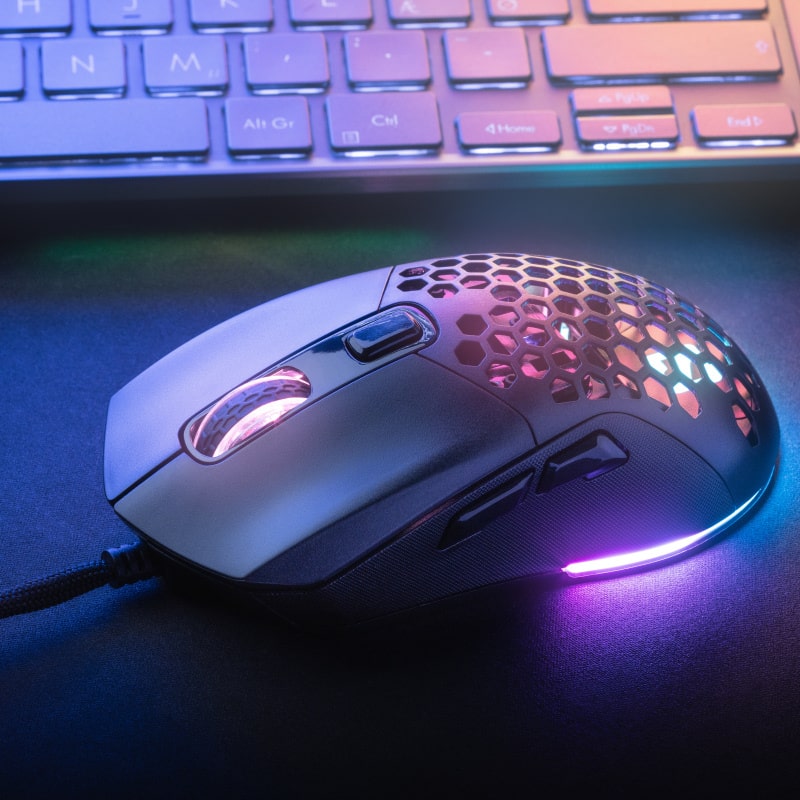 Sandberg FlexCover 6D Gaming Mus – 12800 DPI, Udskifteligt Cover og LED-lys Sandberg FlexCover 6D Gaming Mus – 12800 DPI, Udskifteligt Cover og LED-lys - Image 2