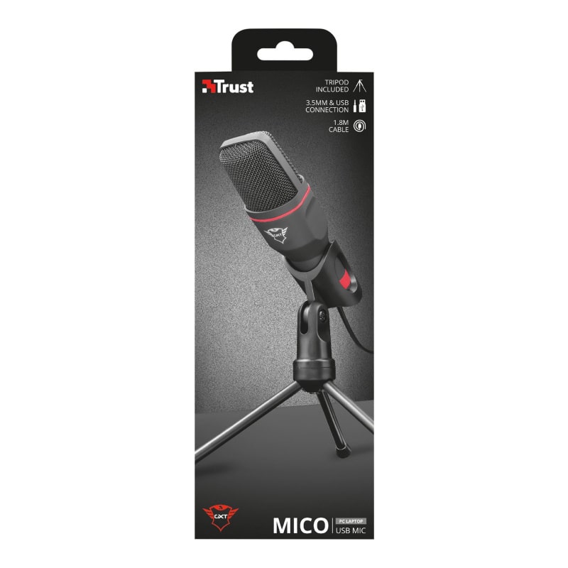 Trust Gaming GXT 212 Mikrofon. Mico. Perfekt til gamere, streamere mm Trust Gaming GXT 212 Mikrofon. Mico. Perfekt til gamere, streamere mm - Image 9