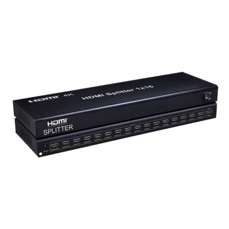 4K HDMI Splitter 1x16 – Fordel dit signal til 16 skærme i 4K 4K HDMI Splitter 1x16 – Fordel dit signal til 16 skærme i 4K