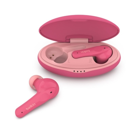 Belkin SOUNDFORM Nano In-Ear Høretelefoner til Børn i Pink