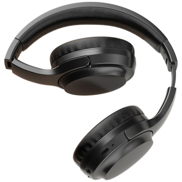 DUDAO X22Pro Hovedtelefoner med Aktiv Støjreduktion ANC. Trådløst eller med Kabel. Sort - Image 2