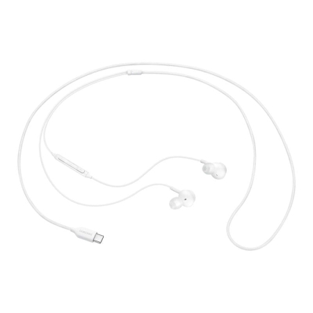 Samsung USB-C Kablede In-Ear Høretelefoner EO-IC100 – Hvid med mikrofon Samsung EO-IC100 USB-C In-Ear Høretelefoner Hvid