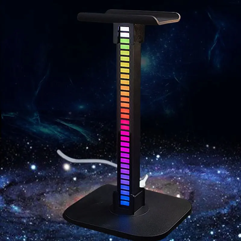 Gaming Headset stander med cool RGB Atmosfærelys. Gaming Headset stander med cool RGB Atmosfærelys. - Image 5