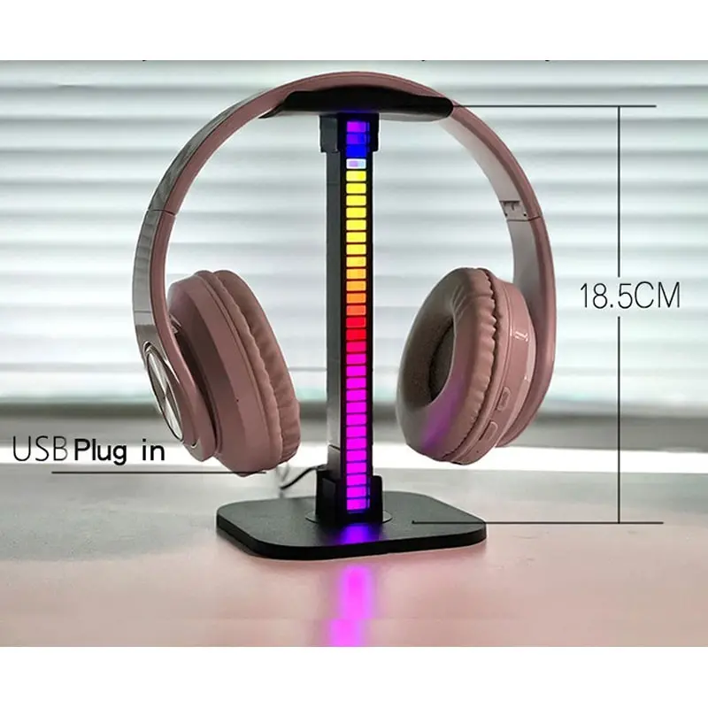 Gaming Headset stander med cool RGB Atmosfærelys. Gaming Headset stander med cool RGB Atmosfærelys. - Image 8
