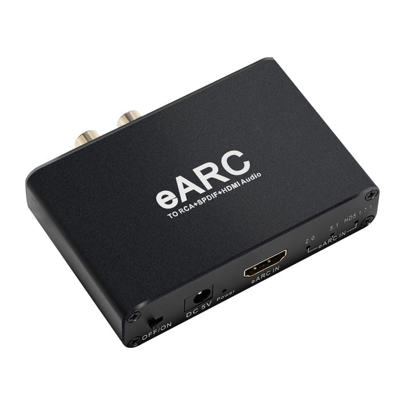eARC/ARC Audio Konverter – HDMI til Optisk, RCA & 3.5mm eARC/ARC Audio Konverter – HDMI til Optisk, RCA & 3.5mm - Billede 4