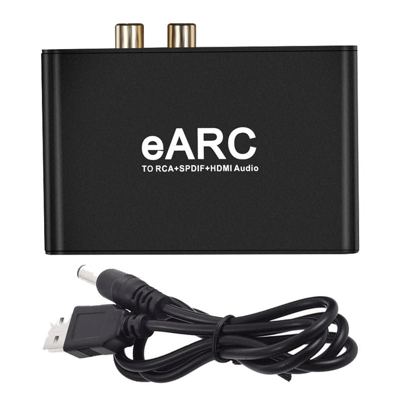 eARC/ARC Audio Konverter – HDMI til Optisk, RCA & 3.5mm eARC/ARC Audio Konverter – HDMI til Optisk, RCA & 3.5mm - Billede 5