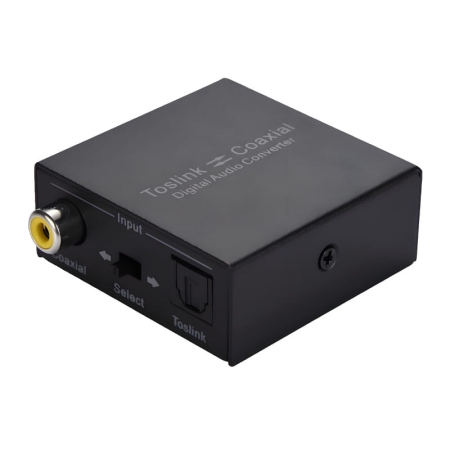 Digital 2-vejs SPDIF Lydkonverter Coaxial & Toslink Digital 2-vejs SPDIF Lydkonverter Coaxial & Toslink