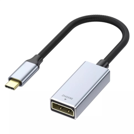 USB-C til DisplayPort Adapter. Oplev 8K Skarphed og HDR