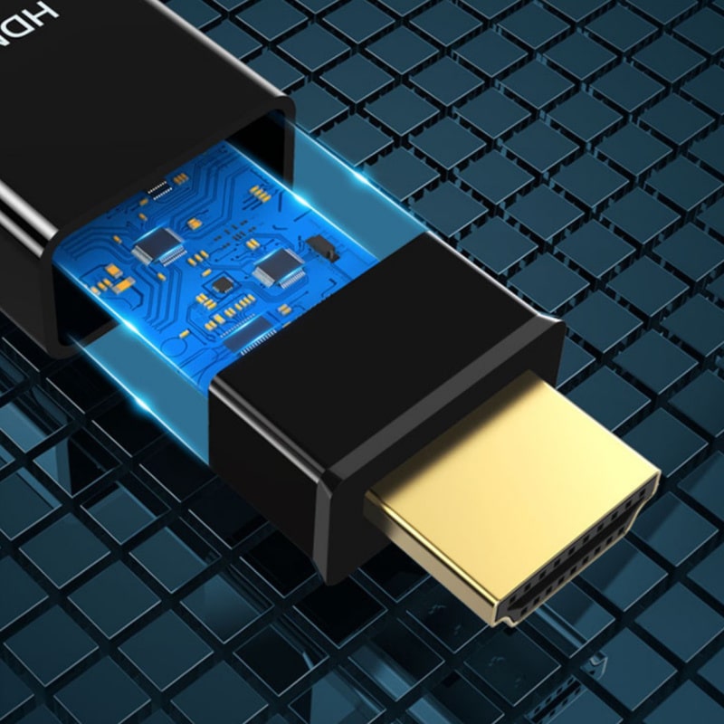 DisplayPort til HDMI Kabel. DP til HDMI i Full HD. 1.8m DisplayPort til HDMI Kabel. DP til HDMI i Full HD. 1.8m - Image 5