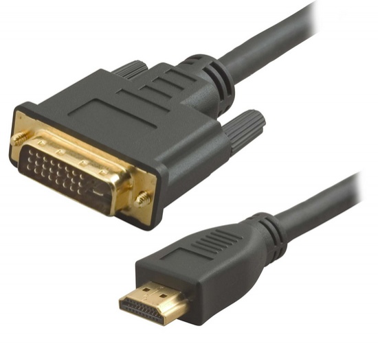 Creek Ulejlighed hobby Superprice.dk - DVI til HDMI kabel. Guldbelagte stik. 3 m.