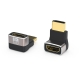 HDMI 2.1 Vinkeladapter 270° – 8K HDMI Han til Hun – Sidevinkel / Retvinklet Adapter HDMI 2.1 Vinkeladapter 270° – 8K HDMI Han til Hun Adapter