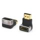 HDMI 2.1 Vinkeladapter 90° – 8K HDMI Han til Hun – Retvinklet HDMI Adapter HDMI 2.1 Vinkeladapter 90° – 8K HDMI Han til Hun – Retvinklet HDMI Adapter