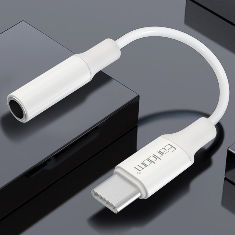Earldom ET-OT79 USB-C Earphone adapter. USB-C til minijack. 12cm. Earldom ET-OT79 USB-C Earphone adapter. USB-C til minijack. 12cm. - Billede 6